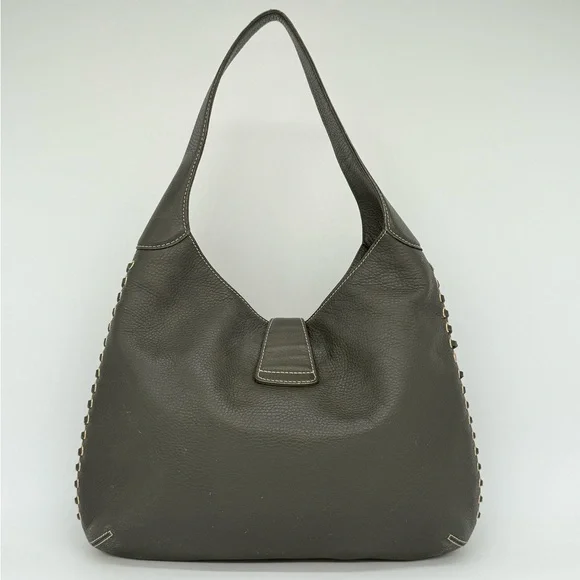 Dooney & Bourke green Whip stitch hobo bag - Picture 2 of 11